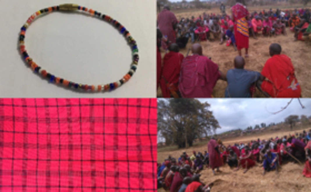 【マサイグッズ】ブレスレット＆シュカ