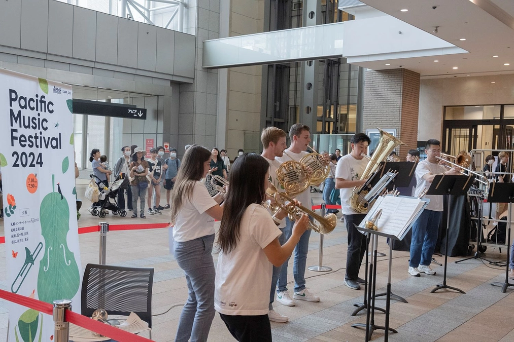 多くの皆様に音楽をお届けするPMFアンサンブル演奏会