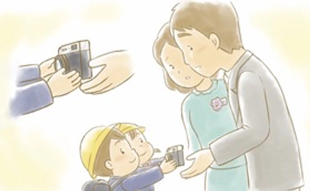 お礼のお手紙とポストカード３枚