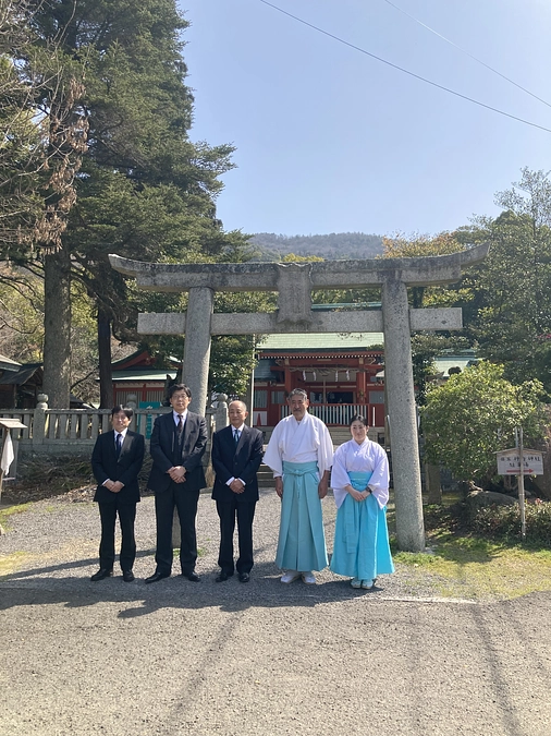 金刀比羅宮さまにご参拝いただきました。