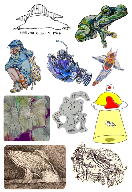 ステッカーと缶バッジのデザインができました！