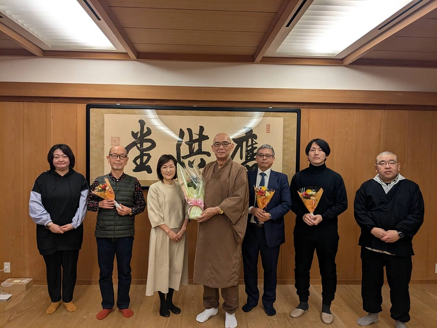 【建長寺さわる模型】プロジェクト最終 お疲れ様会