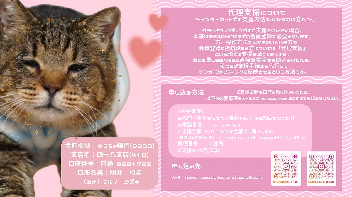 代理支援について 〜インターネットでのご支援が難しい方へ〜