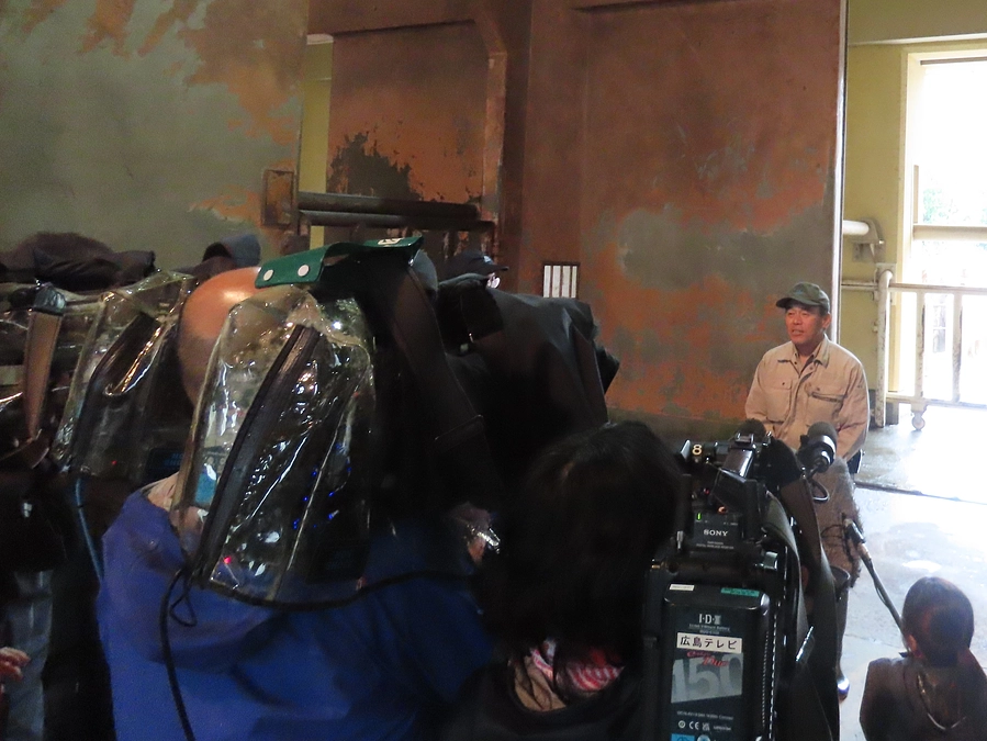 エコー検査の様子を取材いただきました