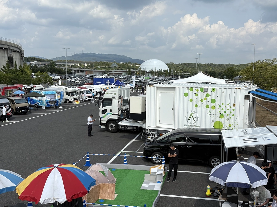 医療モビリティ博2025 in 愛知にCoMUを出展しました．