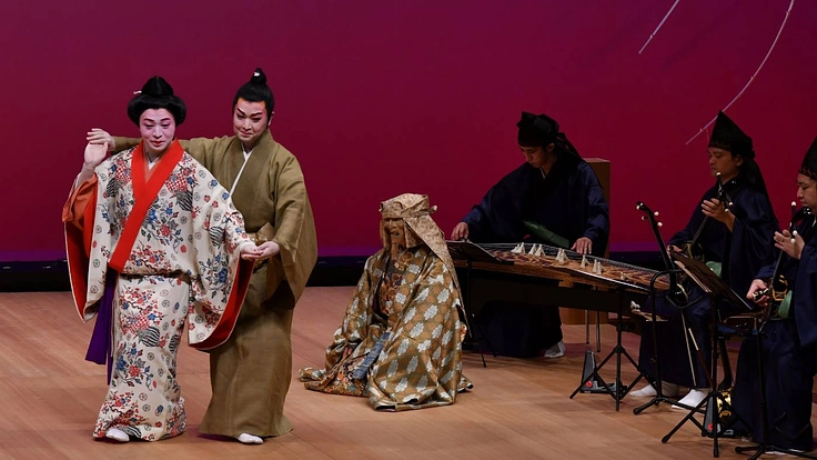 能と組踊創作舞踊劇「首里」公演・首里城の復興を祈って