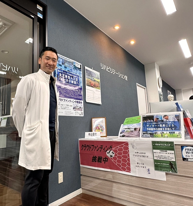 院内に代理支援のブースを設置しました！