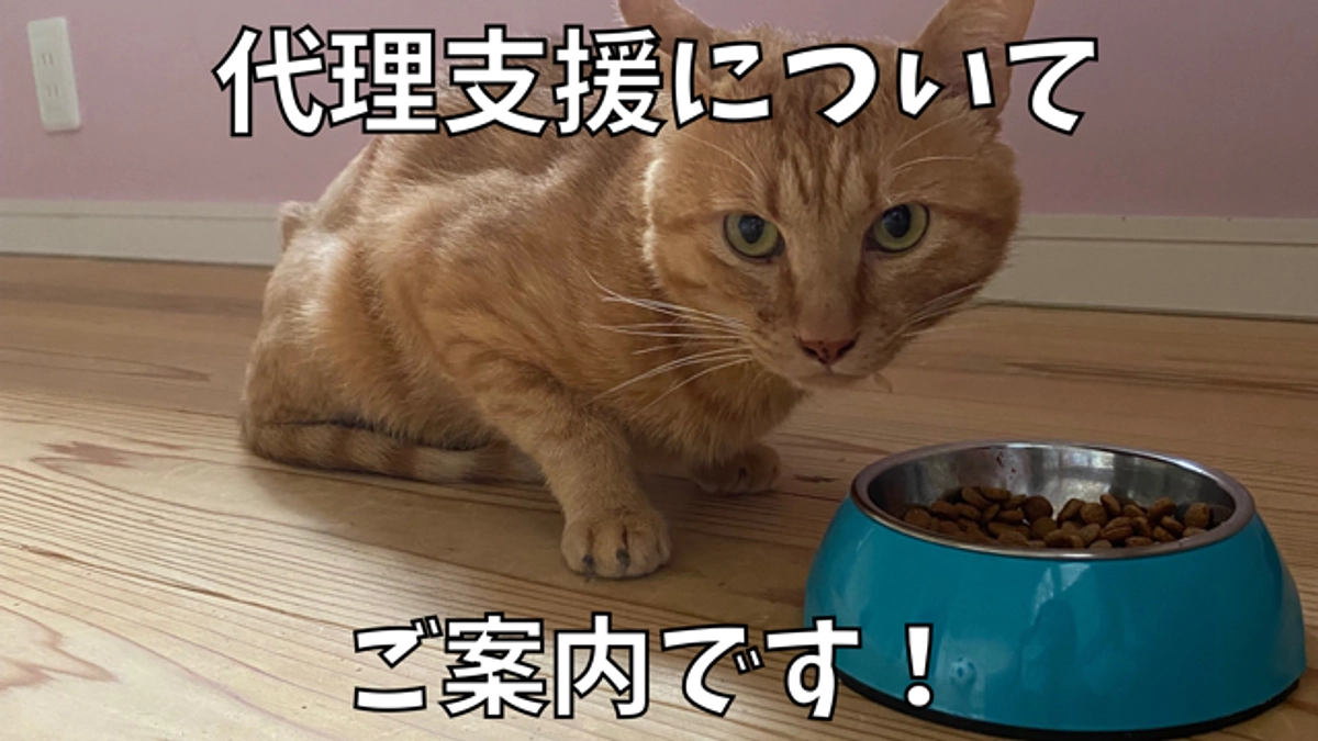 代理支援のご案内