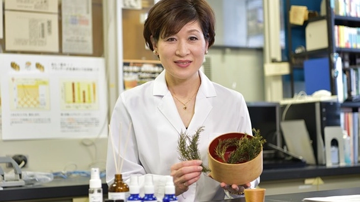 癒し効果を科学的に証明！秋田杉のフレグランスを開発したい