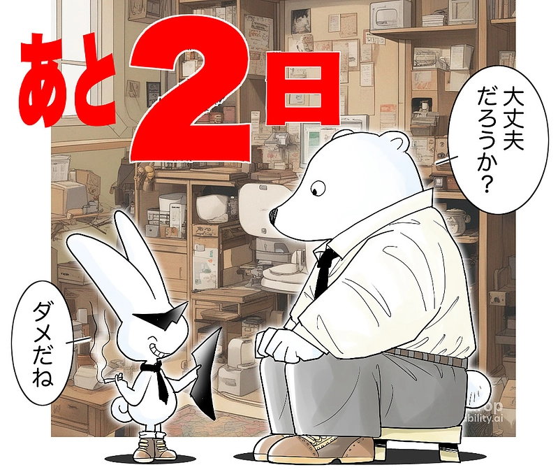 ついに残り2日となりました！