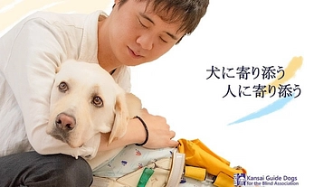 関西盲導犬協会｜犬に寄り添い、人に寄り添う。みんなが寄り添う盲導犬 のトップ画像