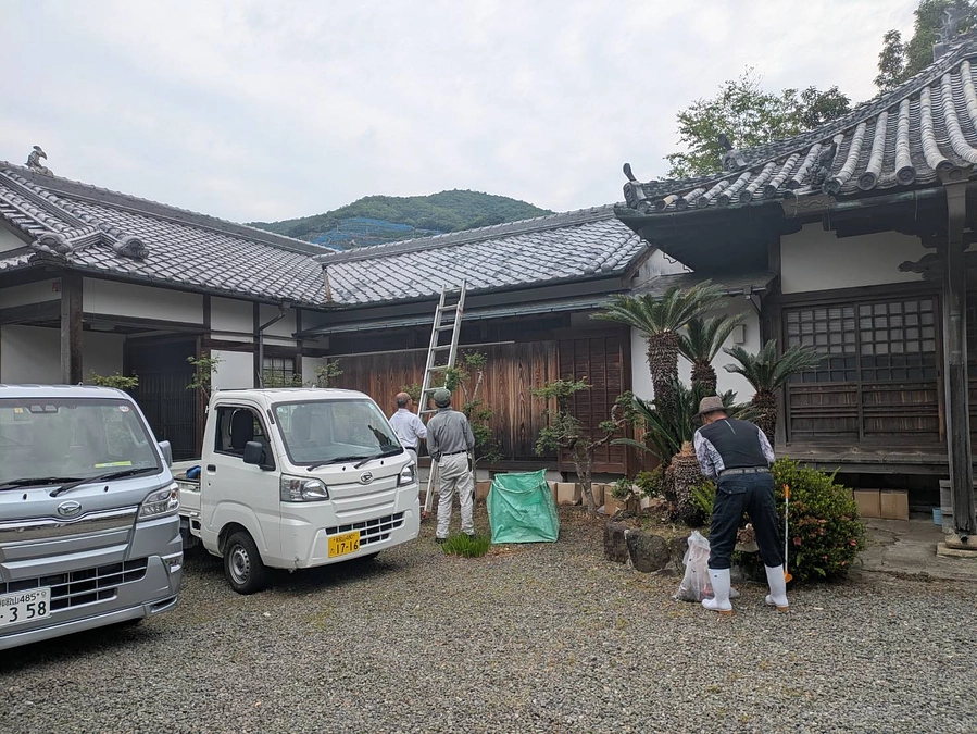 内﨑山法蔵寺　清掃と水子供養法要