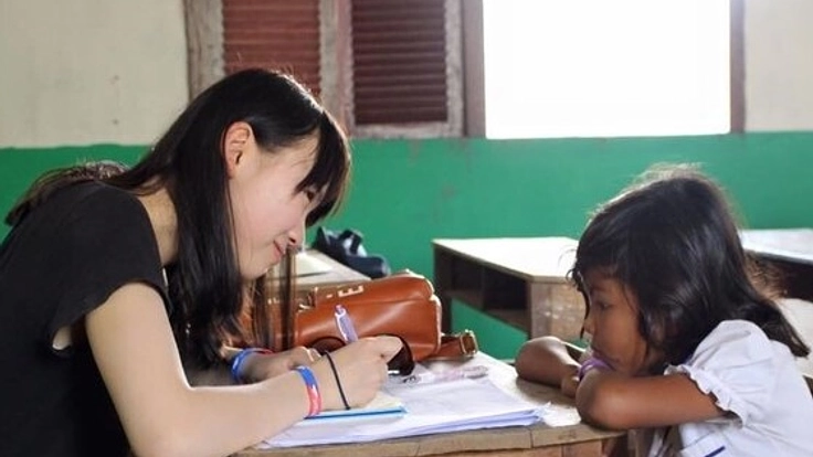 カンボジアの小学生600人にオリジナル算数ドリルを配りたい！