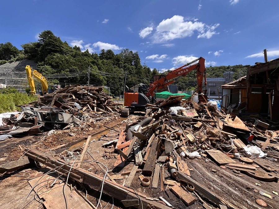 工場解体6日目