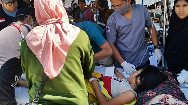 【インドネシア地震】ロンボク島での緊急支援活動にご支援を