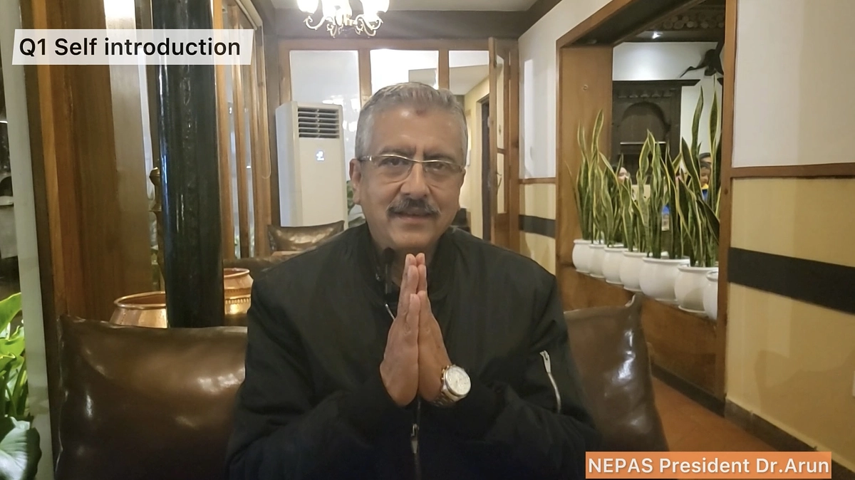 ネパール小児学会会長 Dr.Arun の熱い思いをインタビューからお届け！