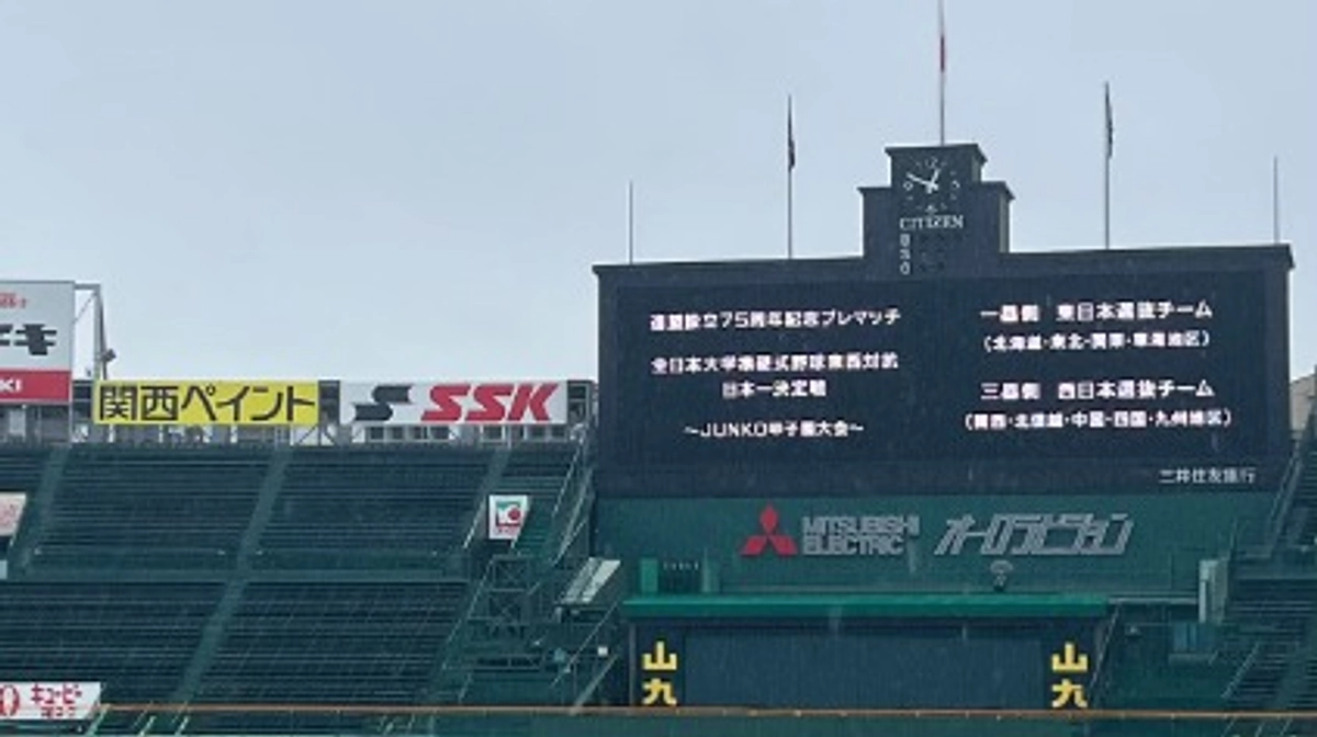 第2回全日本大学準硬式野球東西対抗日本一決定戦甲子園大会メンバー決定！