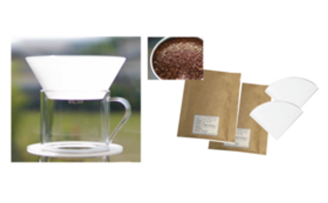 ジェントルドリッパー1個 & スペシャルティコーヒー(粉)10g×2袋セット