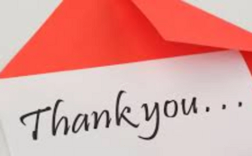 感謝の気持ちを電子メールで