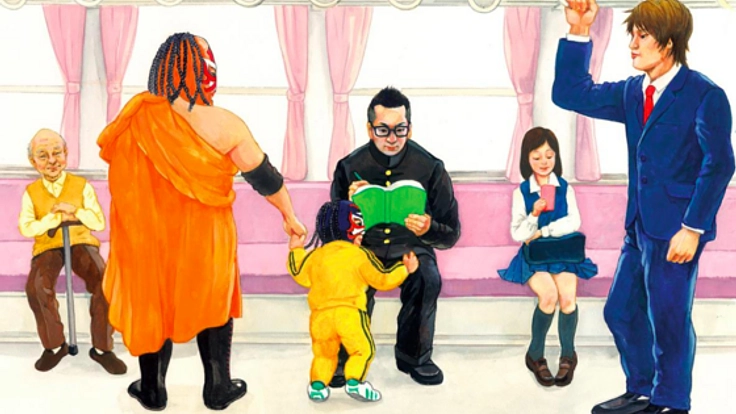 目の前がプロレス会場！？非日常なローカル線列車に乗車せよ！！