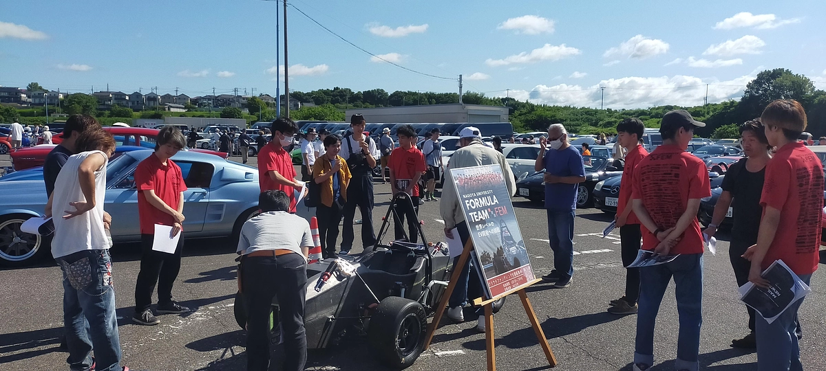 Cars&Coffeeに出展してきました