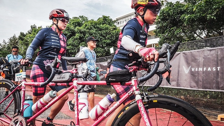 視覚障害トライアスリートとしてアイアンマン世界選手権に出場したい