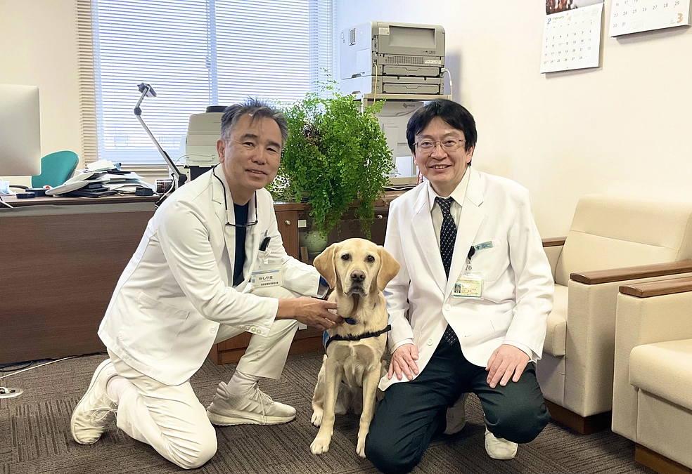 東京都立多摩総合医療センターからご支援をいただき、ご挨拶にお邪魔いたしました！