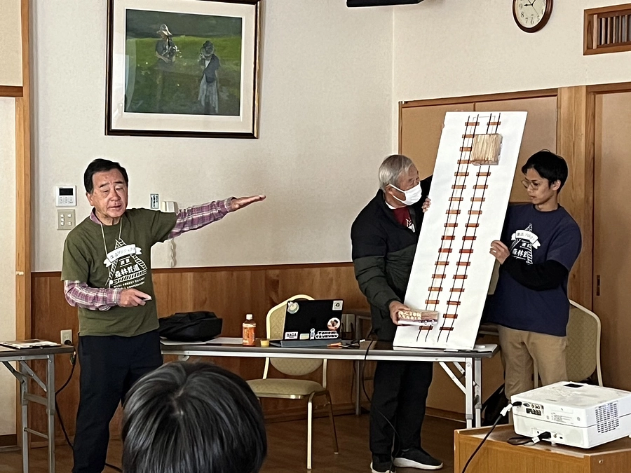 波賀森林鉄道を次世代に伝えるために