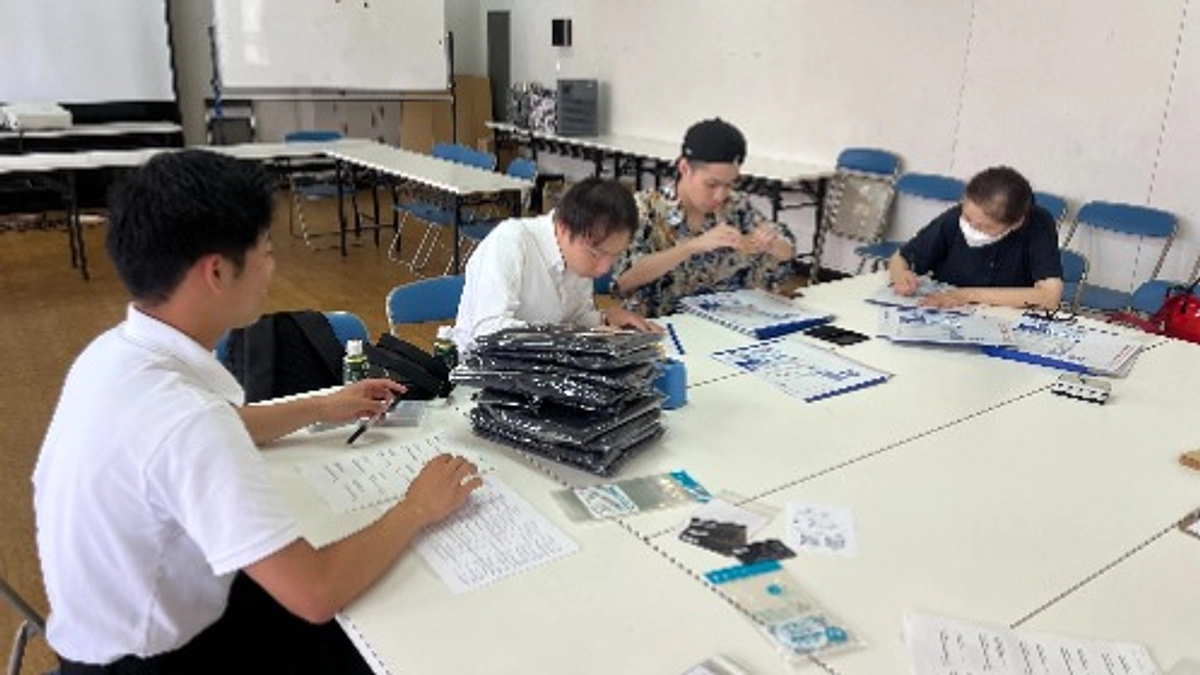 リターン品の発送準備中です！