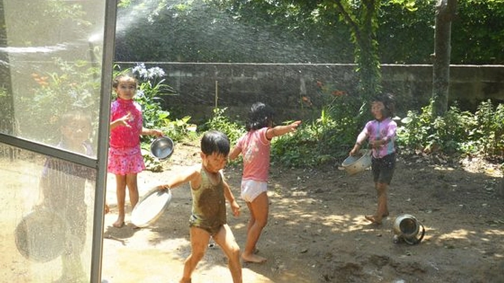 シュタイナー幼稚園を整備し、子供が自由に過ごせる庭を作りたい