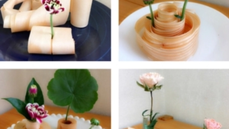 廃材×フラワーアレンジ！エコな素材を使ったワークショップ開催