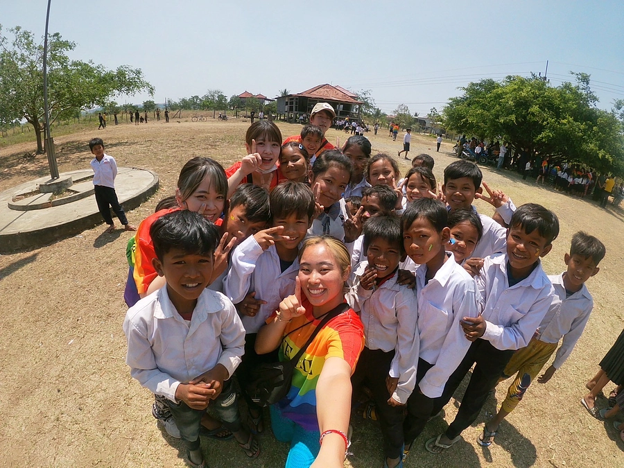 【4000キロ離れたカンボジアの子どもたちに向けて】8代目 広報局長 有村花蓮