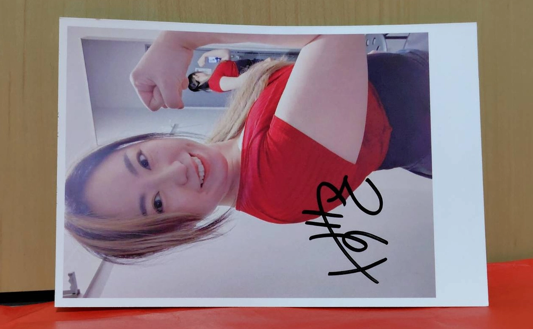 サイン入りポストカード