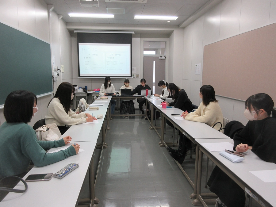 JTB総合研究所より発表に向けたブラッシュアップの指導を受けました　　　