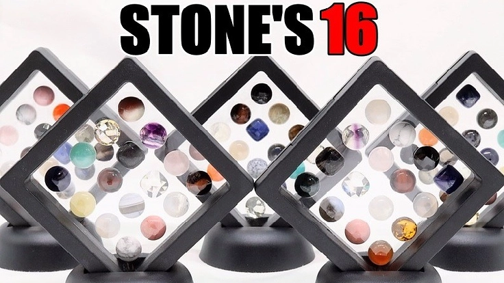 これであなたも宝石コレクター！10mmの宝石を16個詰め合わせ！