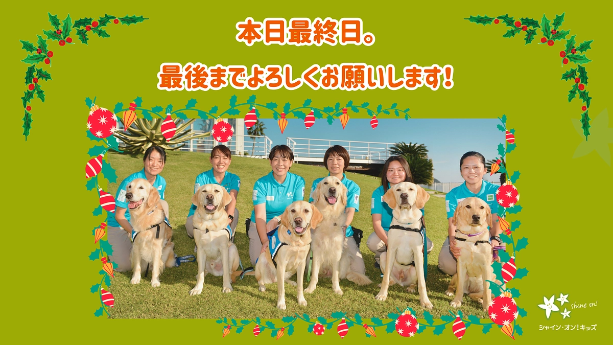 本日で最終日。ラストスパートへ！