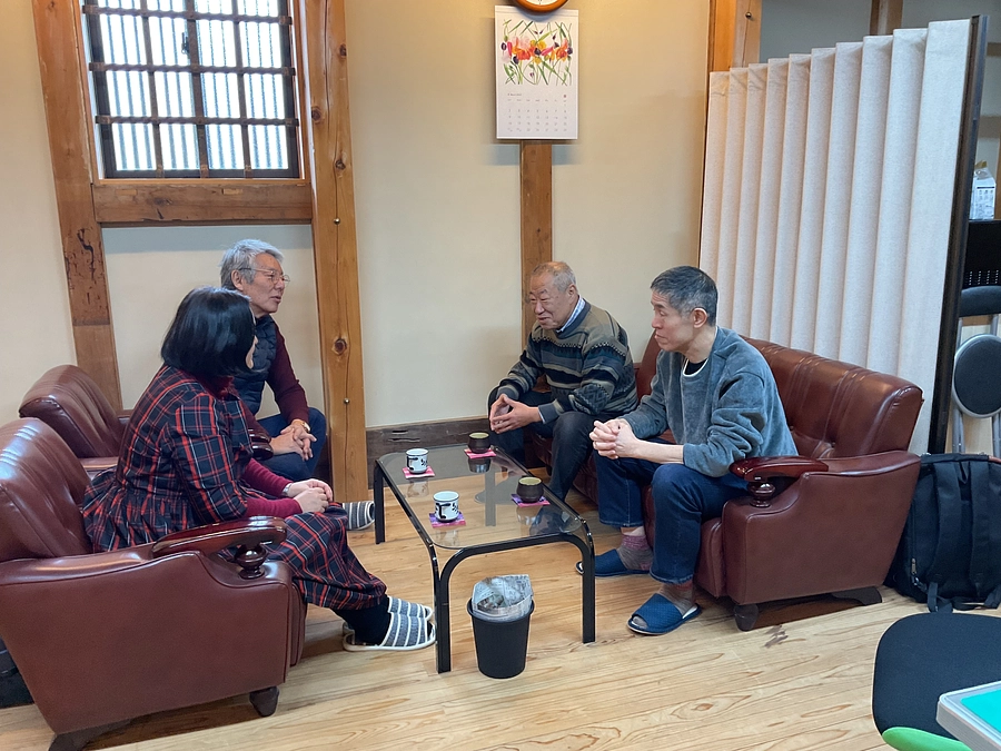 輪島蒔絵業組合への訪問