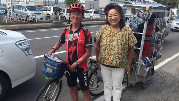 涙を流し喜ぶ人がいる限り阪神淡路大震災移動写真展を続けたい！