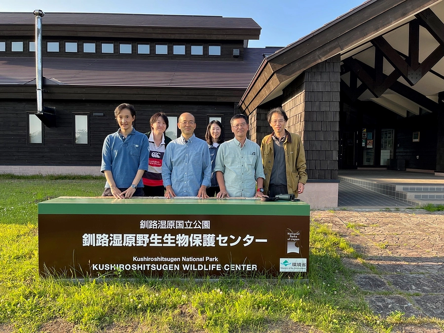 釧路で細胞保存と鳥インフルエンザ対策の打ち合わせ