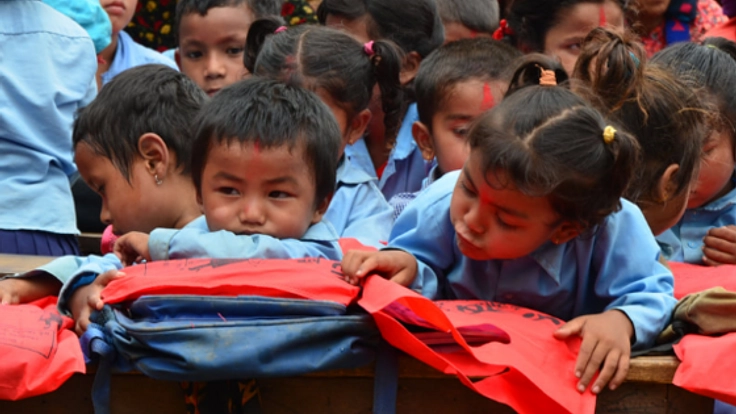 ネパールの子どもたちが安心して通える学び舎を再建したい