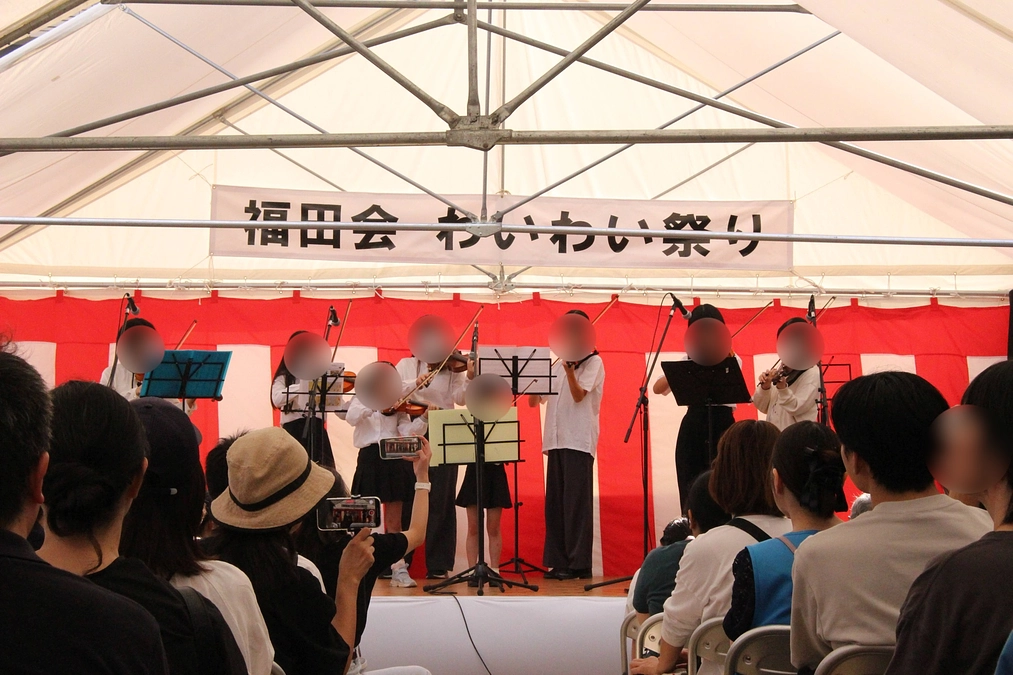 【弦楽りぼん】マンスリーサポーターキャンペーン　広尾フレンズの子どもたちがわいわい祭りに出演！