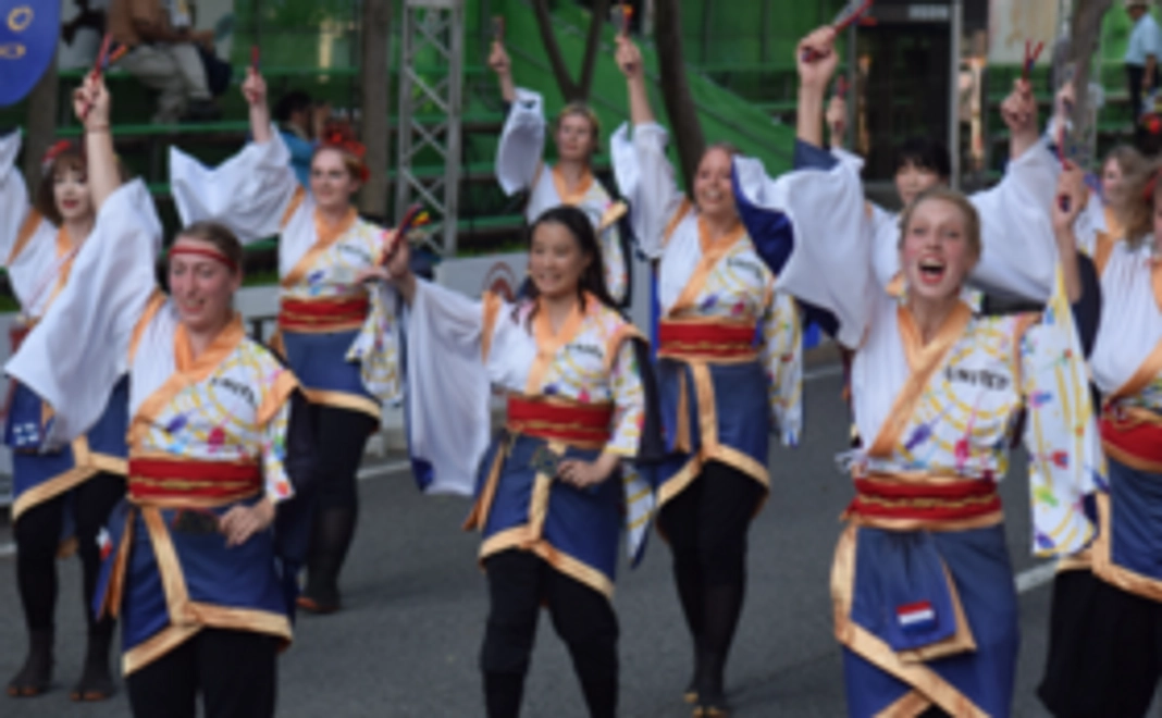 海外チームの踊り手からの感謝のお手紙