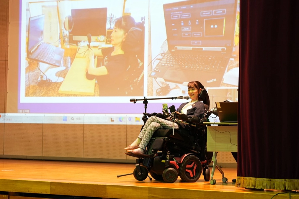 【ウィーログ活動報告】茨城県立水戸特別支援学校で特別講演会を実施しました