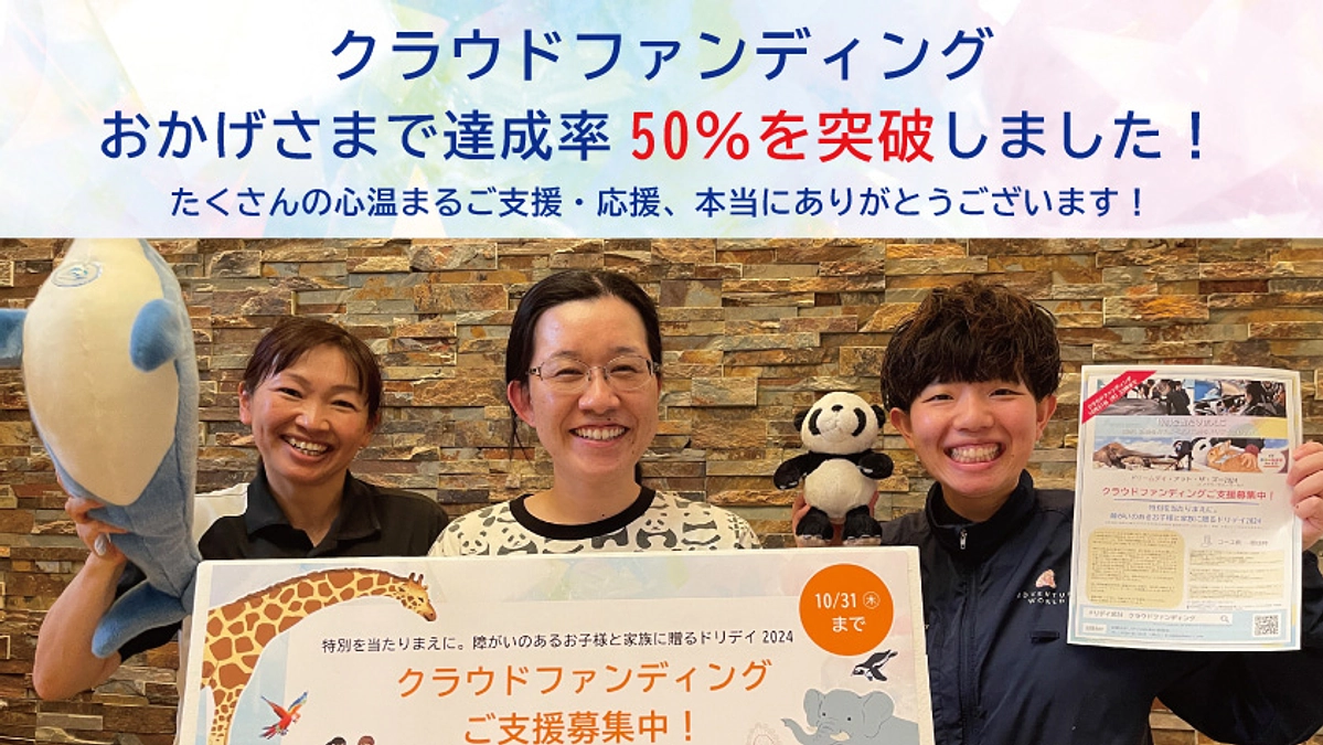 50%突破！第一目標の達成まであと100万円です