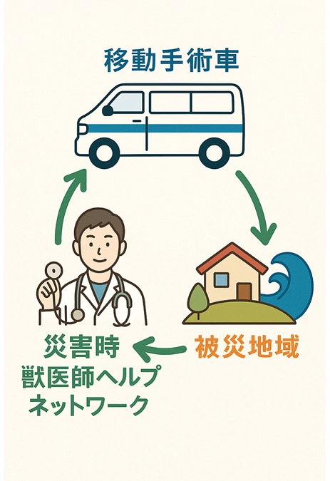 「医療が“動く”と、獣医師も動き出せる。移動手術車がつなぐ、命と人のネットワーク」 