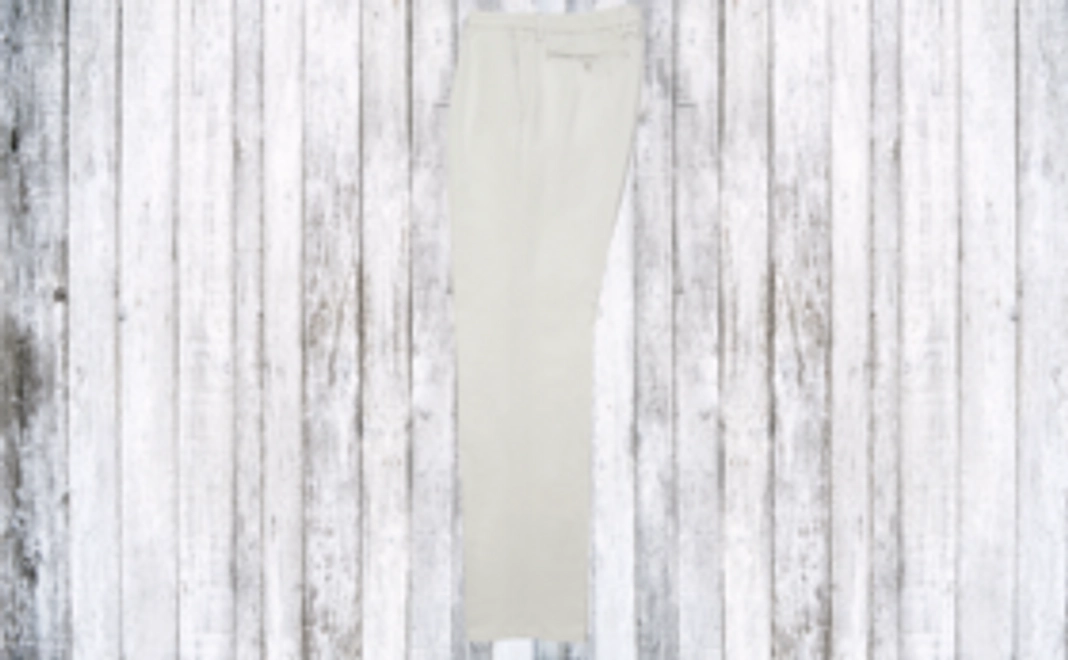 【Readyfor限定!26%OFF】「ARGURAOS」撥水メンズトラベルトラウザーズ1本 ホワイトベージュ