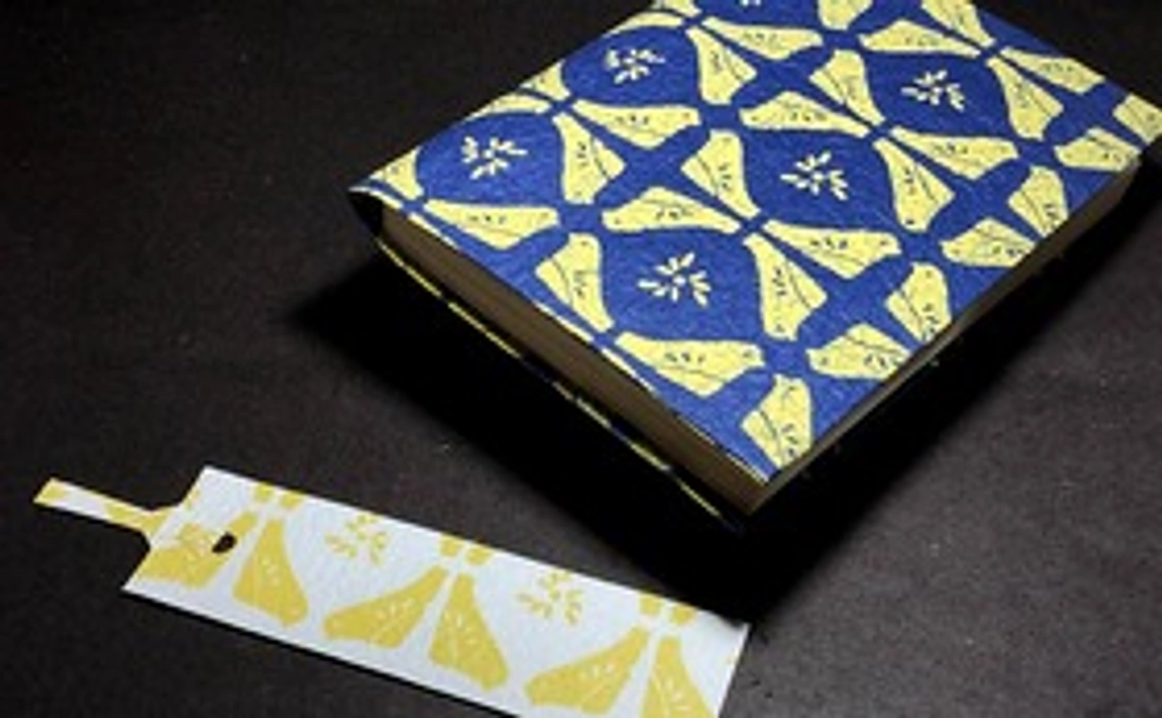 小川千代紙　栞・ブックカバーセット