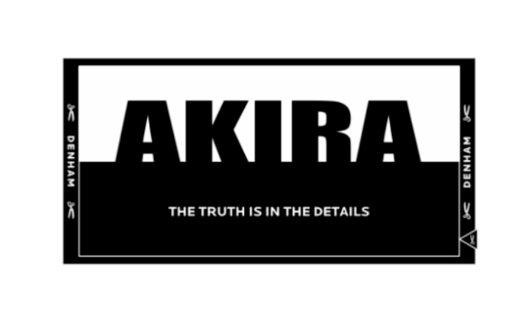 【3/6追加】AKIRA×DENHAM　オリジナルタオル　80cm×135cm