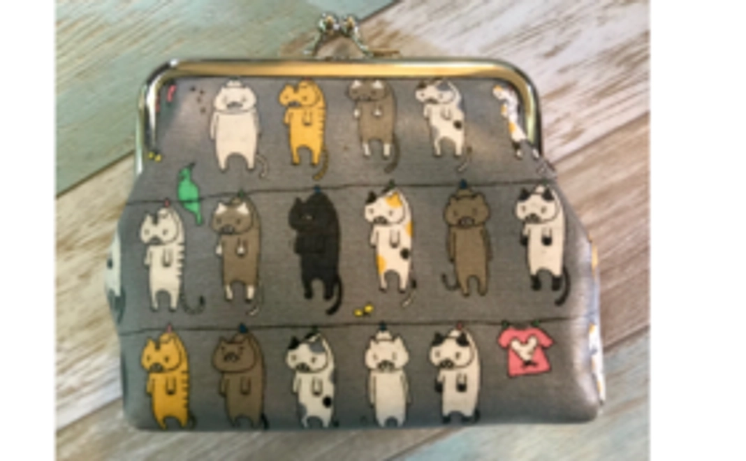 がま口ポーチ+サンクスレター