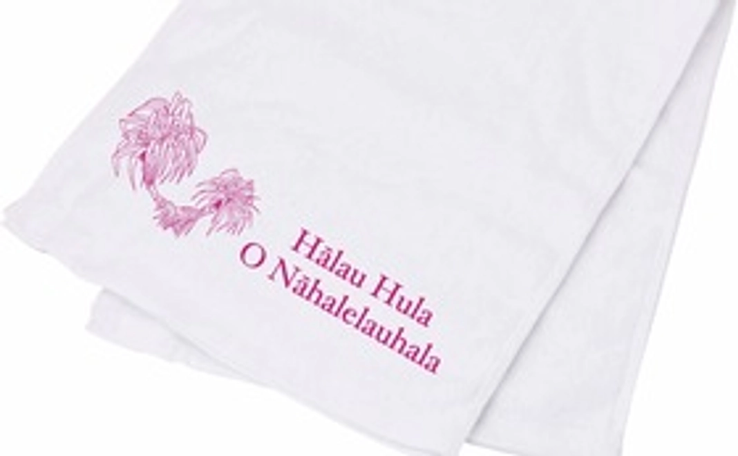 オリジナルロゴ入りタオル